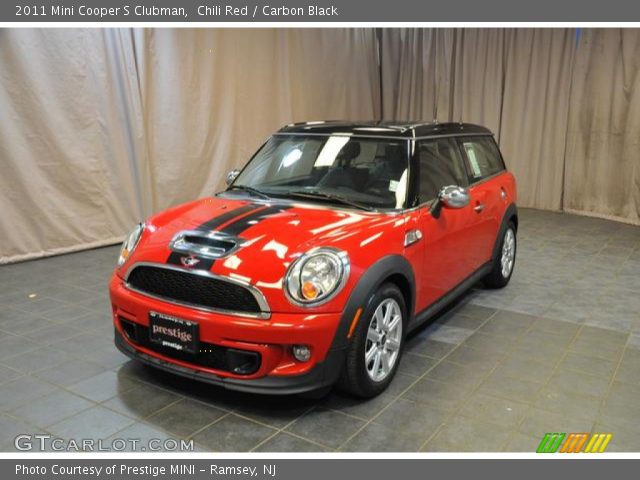 2011 Mini Cooper S Clubman in Chili Red