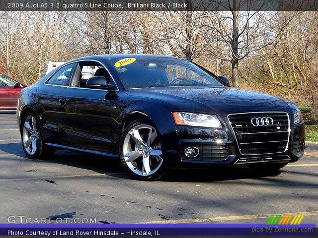 2009 Audi A5 3.2 quattro S Line Coupe in Brilliant Black