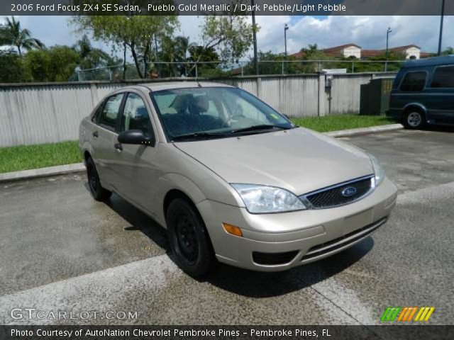 2006 Ford Focus ZX4 SE Sedan in Pueblo Gold Metallic