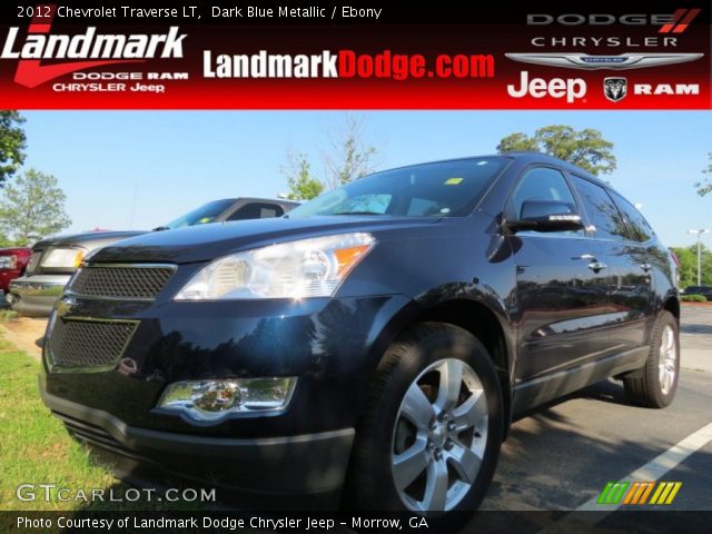2012 Chevrolet Traverse LT in Dark Blue Metallic