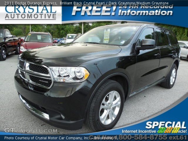 2011 Dodge Durango Express in Brilliant Black Crystal Pearl