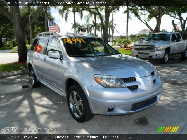 2006 Mitsubishi Outlander SE in Cool Silver Metallic