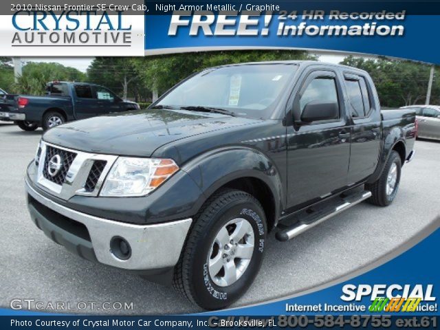 2010 Nissan Frontier SE Crew Cab in Night Armor Metallic