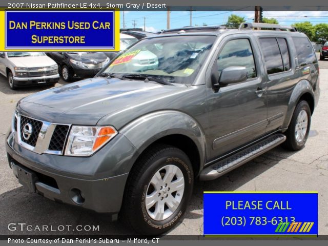 2007 Nissan Pathfinder LE 4x4 in Storm Gray