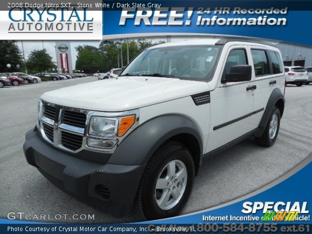 2008 Dodge Nitro SXT in Stone White