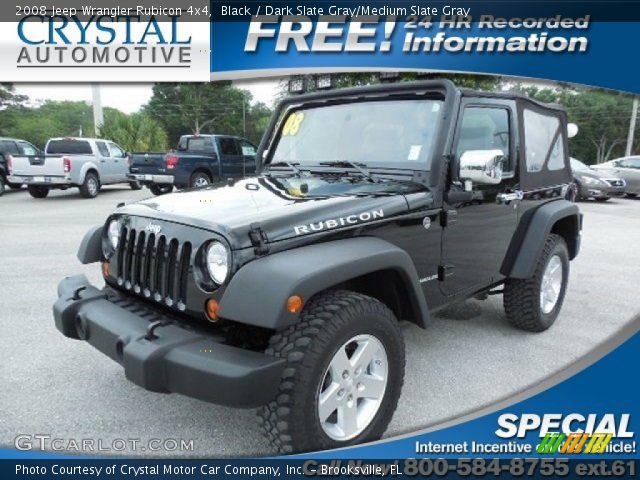 2008 Jeep Wrangler Rubicon 4x4 in Black