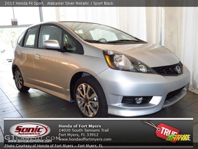 2013 Honda Fit Sport in Alabaster Silver Metallic
