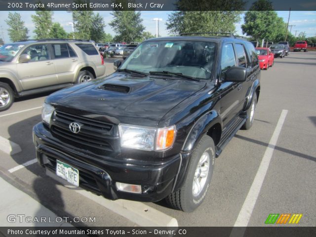 2002 Toyota 4Runner Sport Edition 4x4 in Black