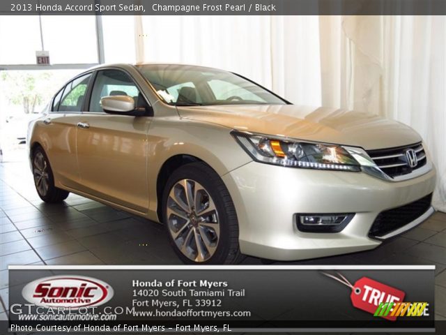 2013 Honda Accord Sport Sedan in Champagne Frost Pearl