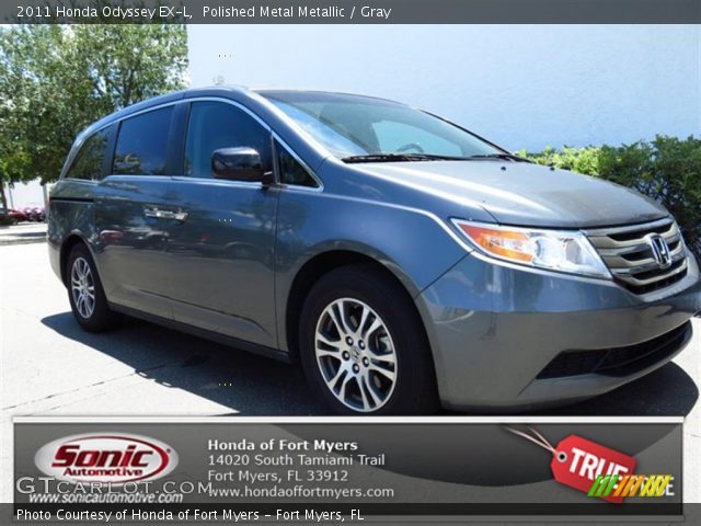 2011 Honda Odyssey EX-L in Polished Metal Metallic