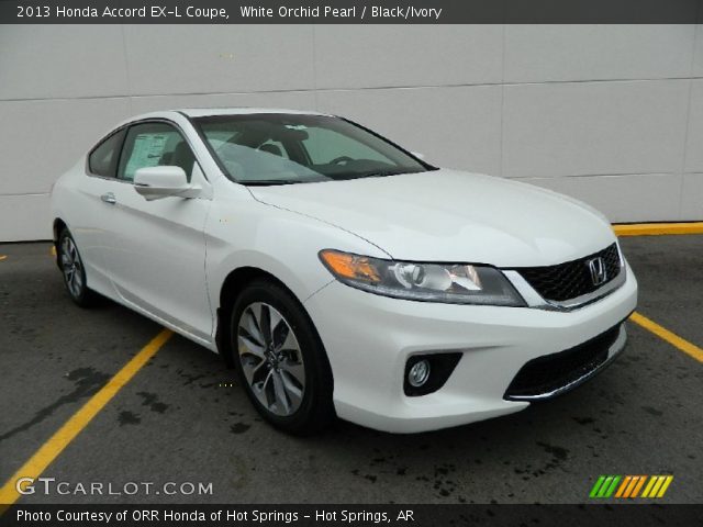 2013 Honda Accord EX-L Coupe in White Orchid Pearl