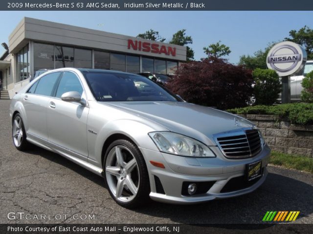2009 Mercedes-Benz S 63 AMG Sedan in Iridium Silver Metallic