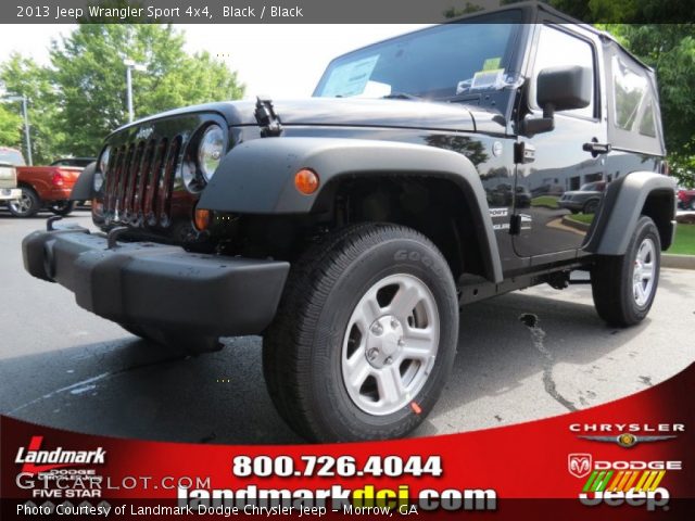 2013 Jeep Wrangler Sport 4x4 in Black