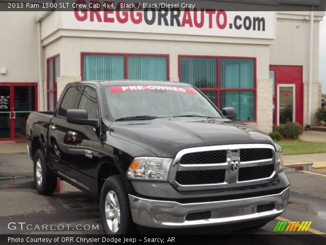2013 Ram 1500 SLT Crew Cab 4x4 in Black