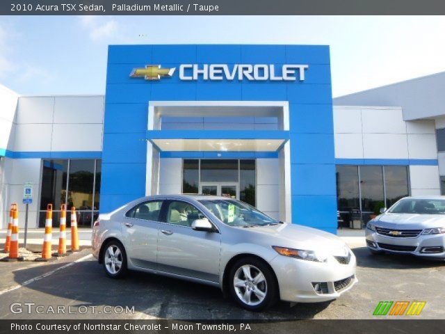 2010 Acura TSX Sedan in Palladium Metallic