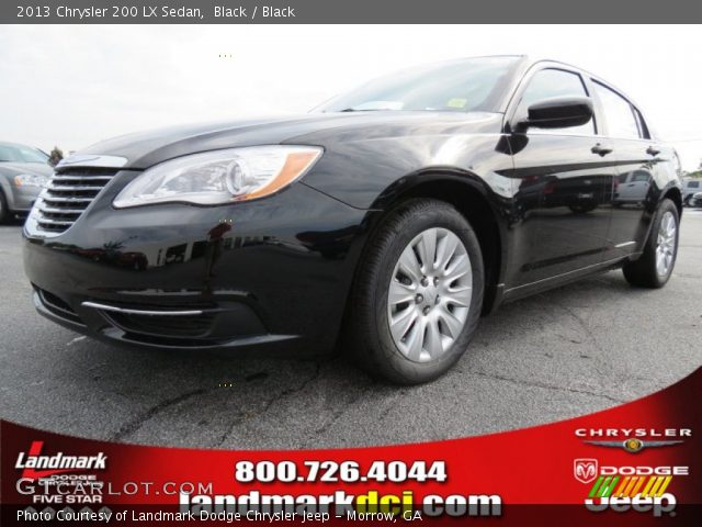 2013 Chrysler 200 LX Sedan in Black