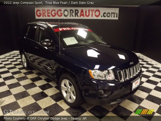 2012 Jeep Compass Sport in True Blue Pearl