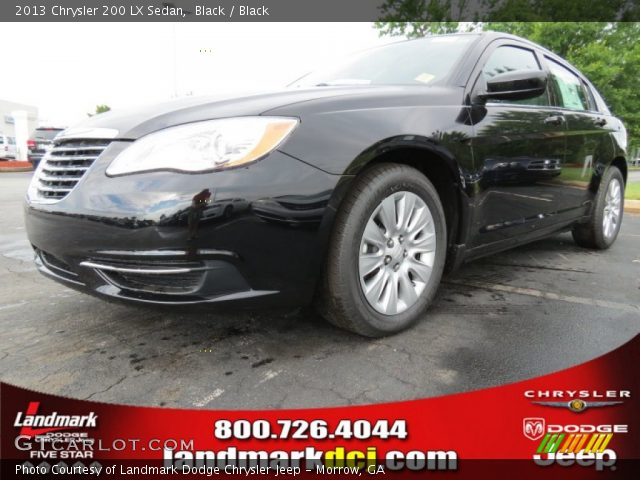 2013 Chrysler 200 LX Sedan in Black