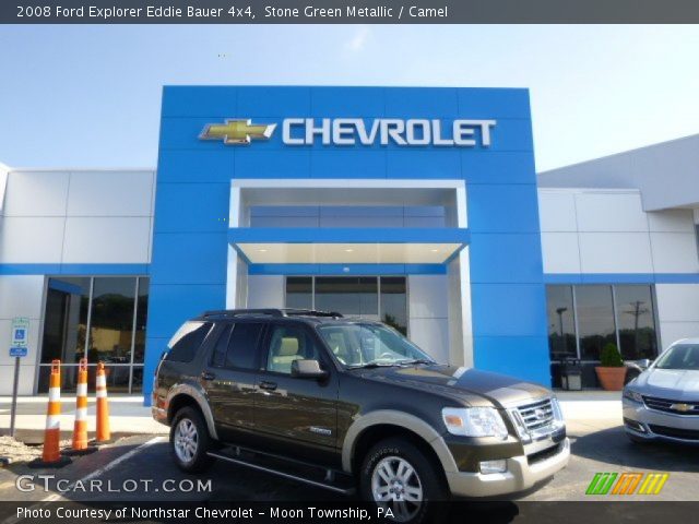 2008 Ford Explorer Eddie Bauer 4x4 in Stone Green Metallic