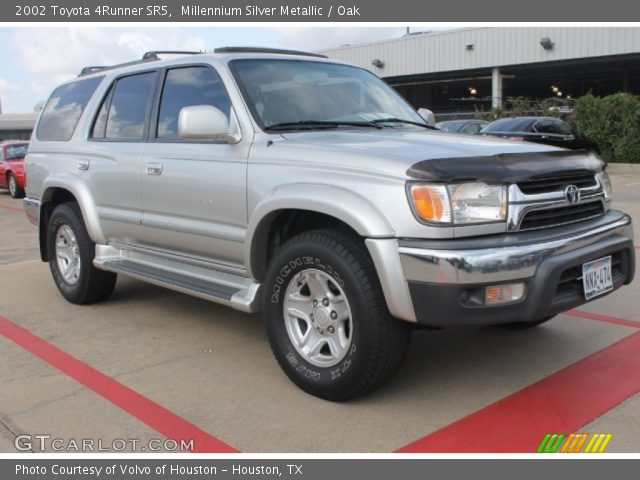 2002 Toyota 4Runner SR5 in Millennium Silver Metallic