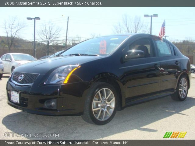 2008 Nissan Sentra SE-R in Super Black