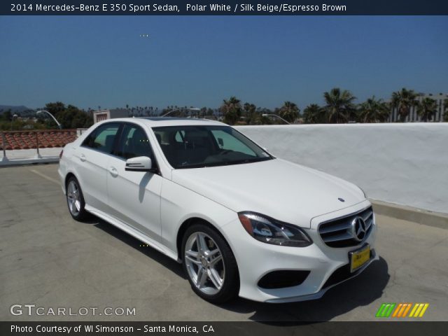 2014 Mercedes-Benz E 350 Sport Sedan in Polar White