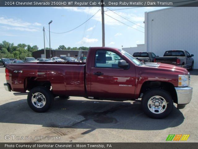 2014 Chevrolet Silverado 2500HD WT Regular Cab 4x4 in Deep Ruby Metallic