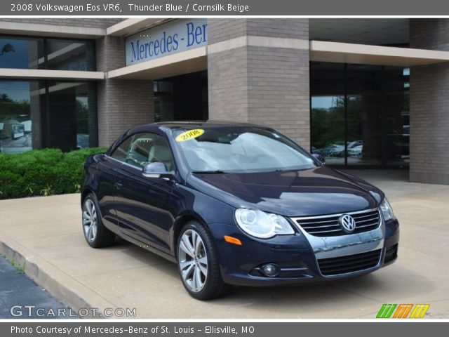 2008 Volkswagen Eos VR6 in Thunder Blue
