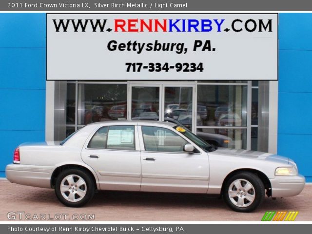 2011 Ford Crown Victoria LX in Silver Birch Metallic