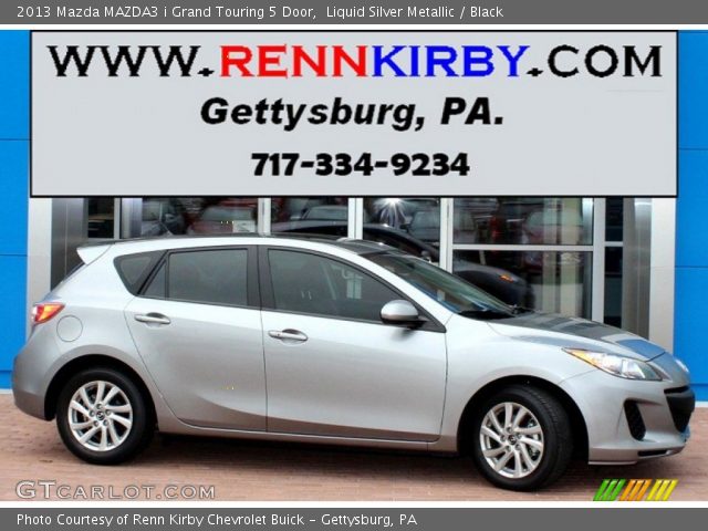 2013 Mazda MAZDA3 i Grand Touring 5 Door in Liquid Silver Metallic