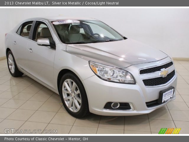 2013 Chevrolet Malibu LT in Silver Ice Metallic