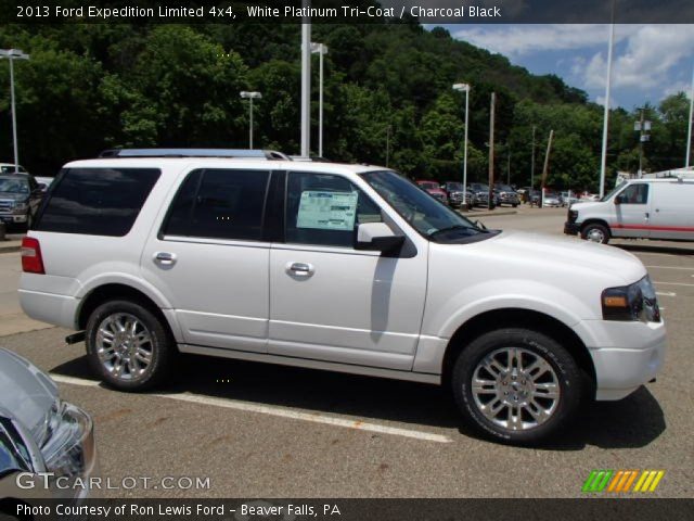 2013 Ford Expedition Limited 4x4 in White Platinum Tri-Coat