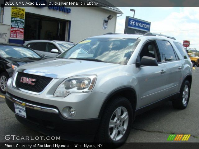 2010 GMC Acadia SLE in Quicksilver Metallic