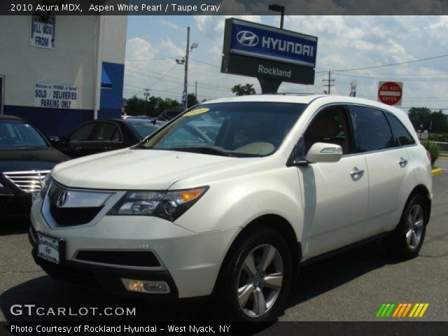 2010 Acura MDX  in Aspen White Pearl