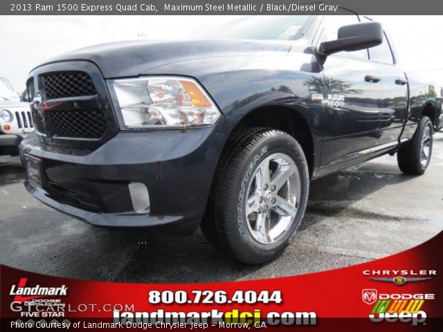 2013 Ram 1500 Express Quad Cab in Maximum Steel Metallic