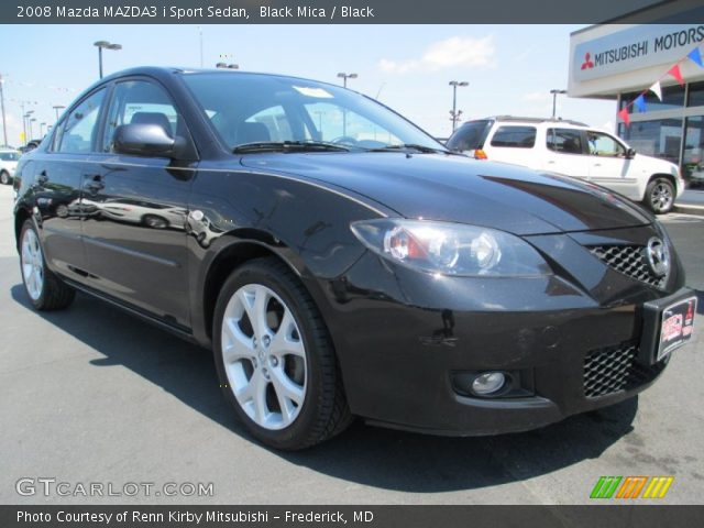 2008 Mazda MAZDA3 i Sport Sedan in Black Mica