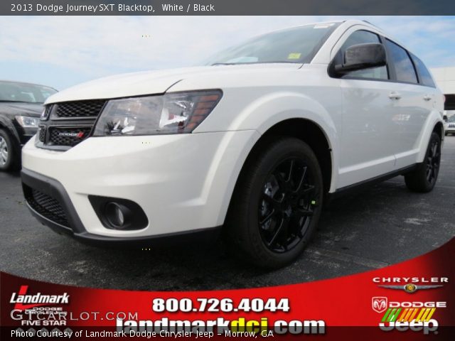 2013 Dodge Journey SXT Blacktop in White