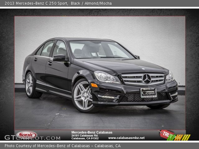 2013 Mercedes-Benz C 250 Sport in Black
