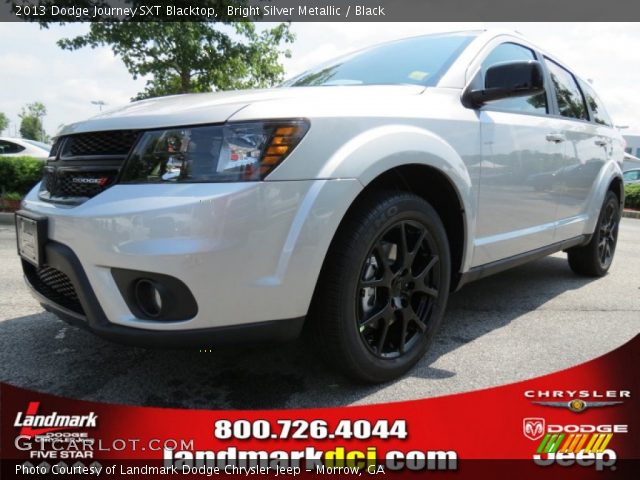 2013 Dodge Journey SXT Blacktop in Bright Silver Metallic
