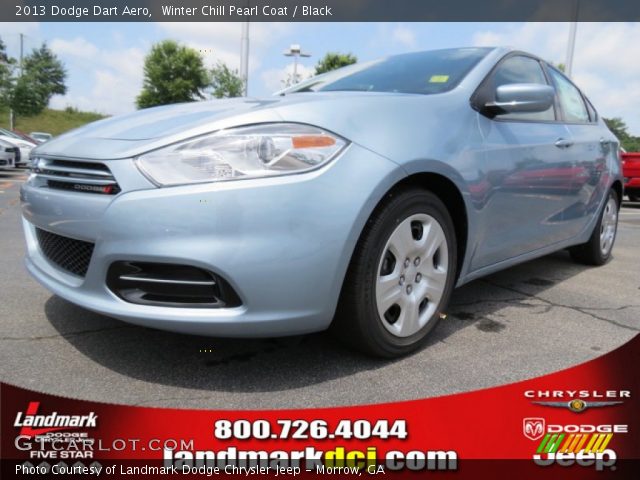 2013 Dodge Dart Aero in Winter Chill Pearl Coat