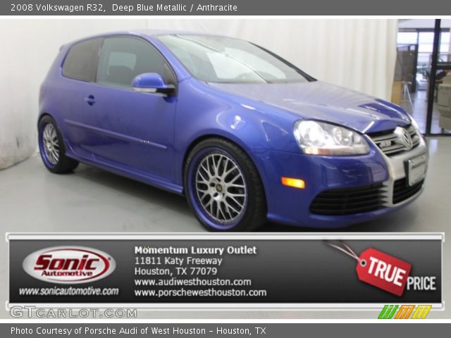 2008 Volkswagen R32  in Deep Blue Metallic