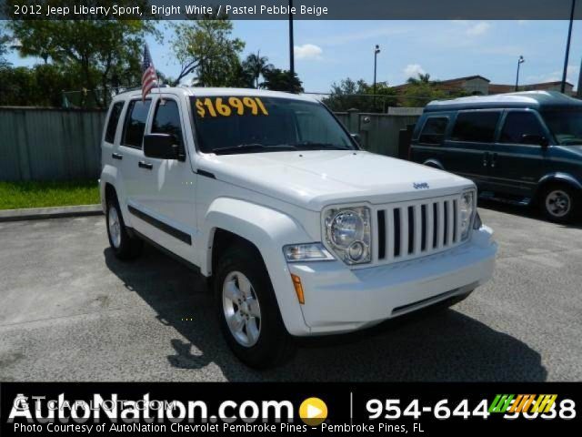2012 Jeep Liberty Sport in Bright White