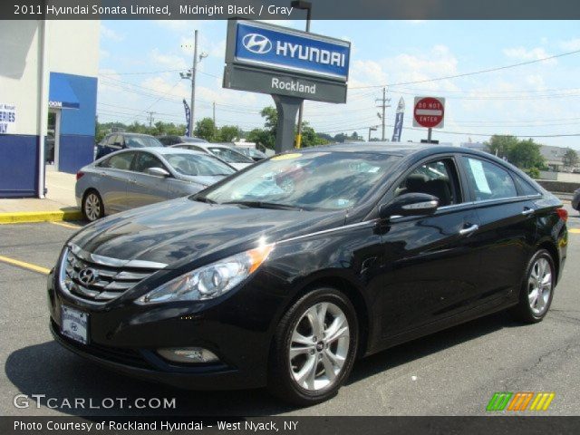 2011 Hyundai Sonata Limited in Midnight Black