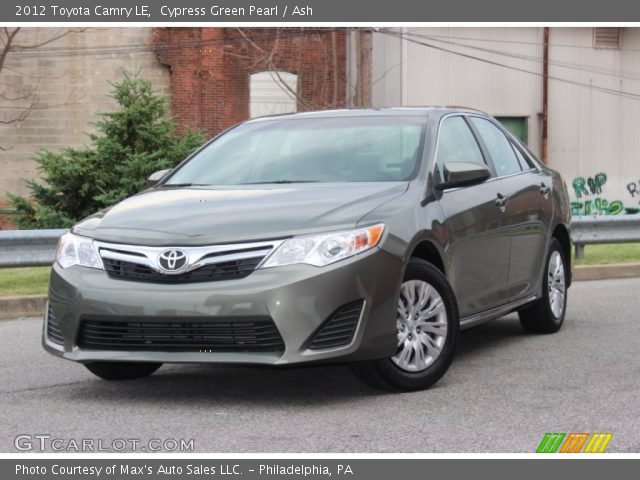 2012 Toyota Camry LE in Cypress Green Pearl
