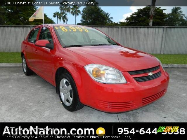 2008 Chevrolet Cobalt LT Sedan in Victory Red