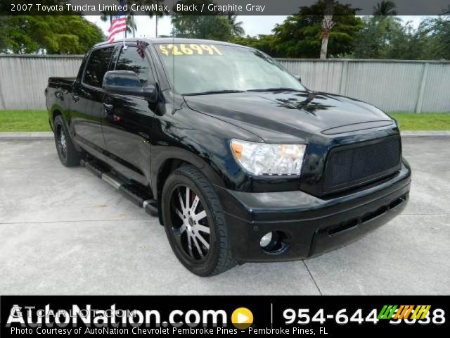 2007 Toyota Tundra Limited CrewMax in Black