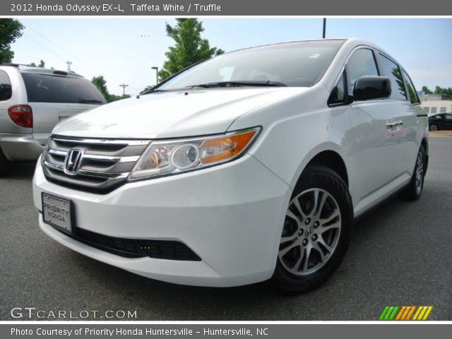 2012 Honda Odyssey EX-L in Taffeta White