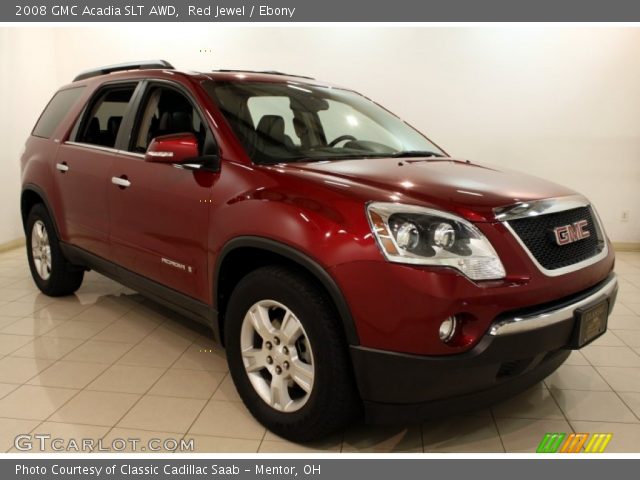 2008 GMC Acadia SLT AWD in Red Jewel