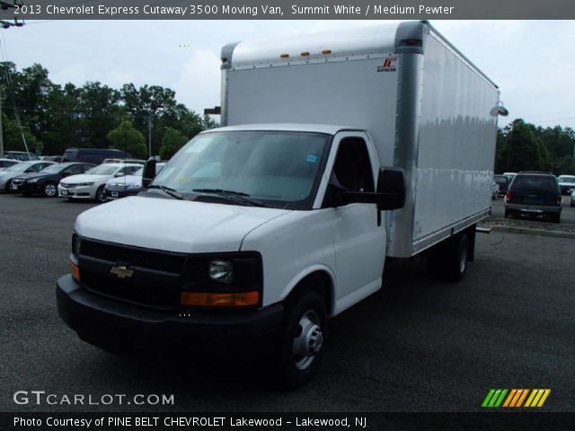 2013 Chevrolet Express Cutaway 3500 Moving Van in Summit White