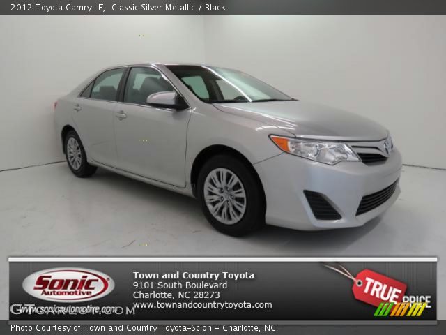 2012 Toyota Camry LE in Classic Silver Metallic